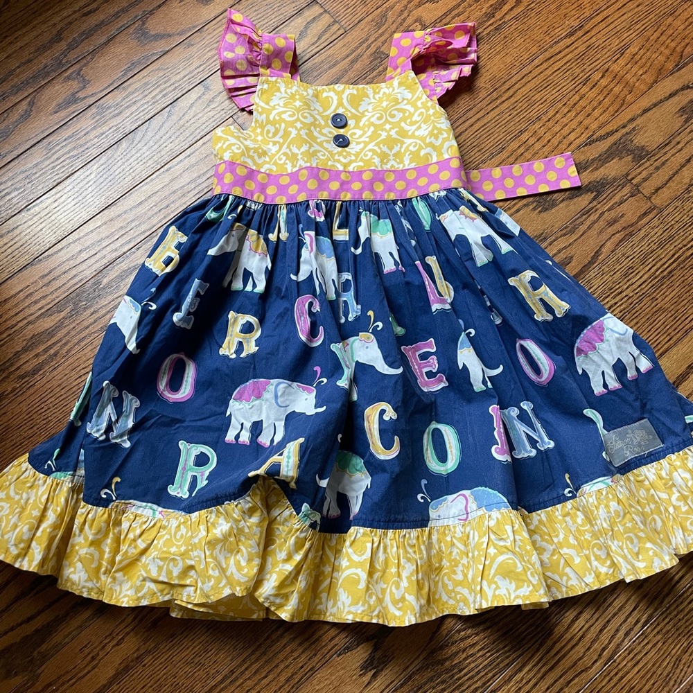 Eleanor Rose size 6-7 dress